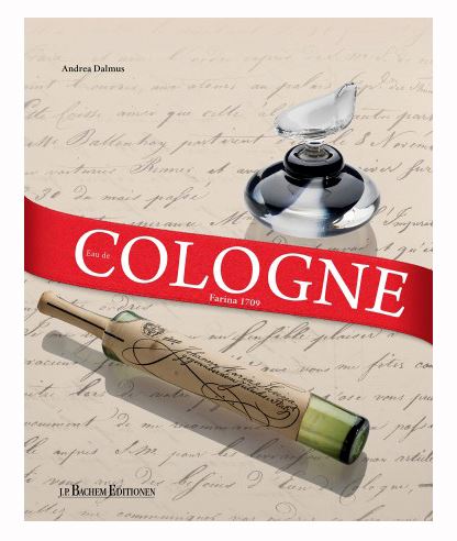 Kniha "Eau de Cologne Farina 1709" v němčině